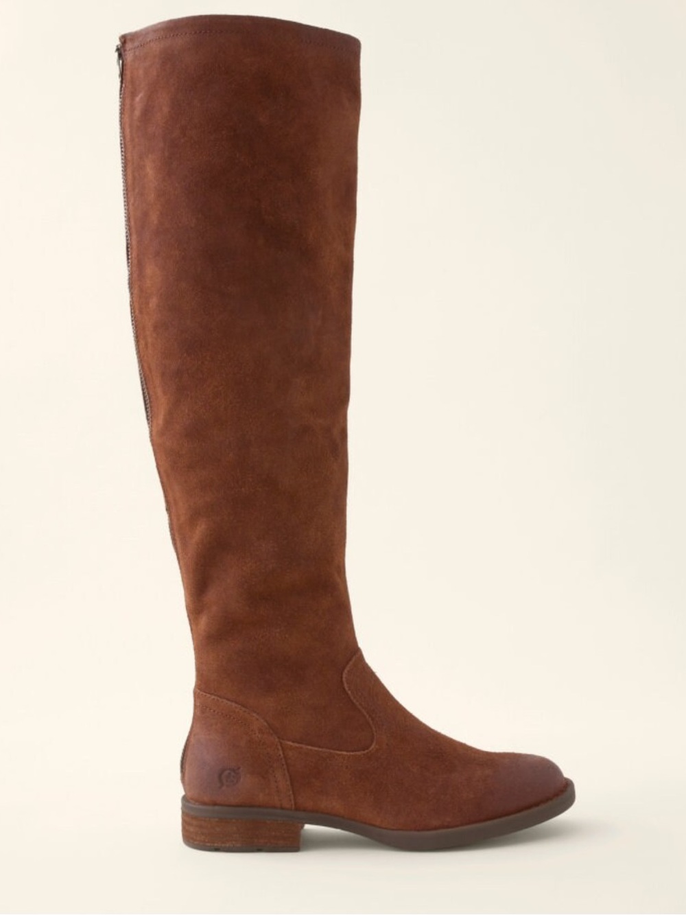 Born Chestnut Brown Over-the-Knee Suede Boots